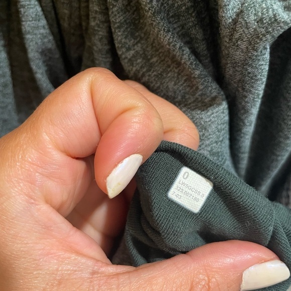 Lululemon Women’s Soft Jersey Classic Fit Mid Rise Green Jogger Size 0 - Picture 11 of 11